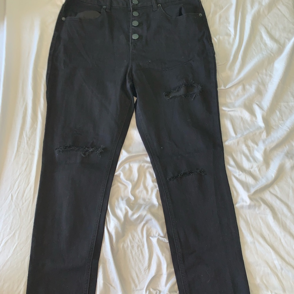Womens black jeans